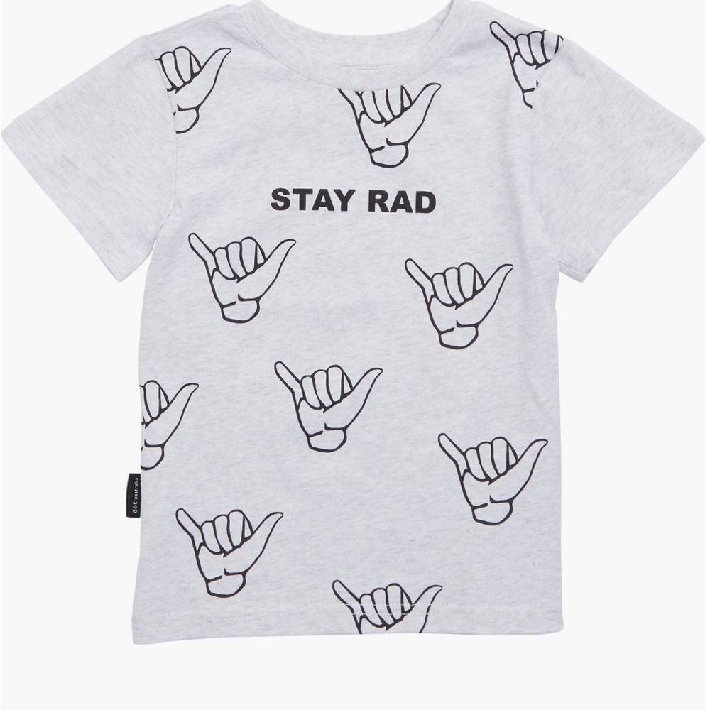 Graphic T-Shirt (Toddler & Little
Kid) dot australia Kids' size 4
GREY MARLE